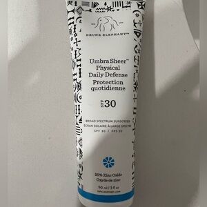 Drunk Elephant sunscreen and moisturizer